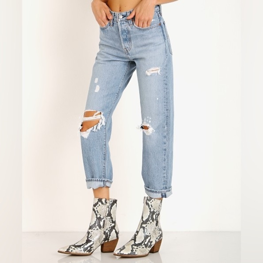 LEVI’S Wedge distressed jeans - Picture 2 of 6